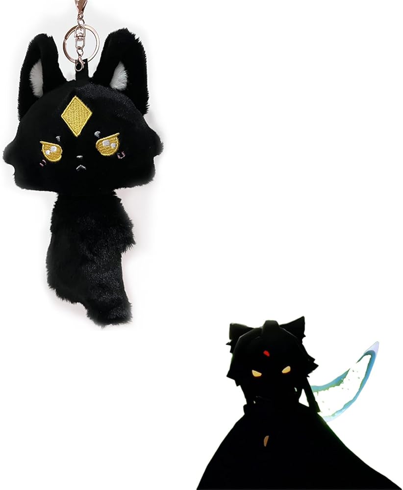 Amazon.co.jp: [EESHHA] キーチェーン 黒猫 Sky 星を紡ぐ子どもたち